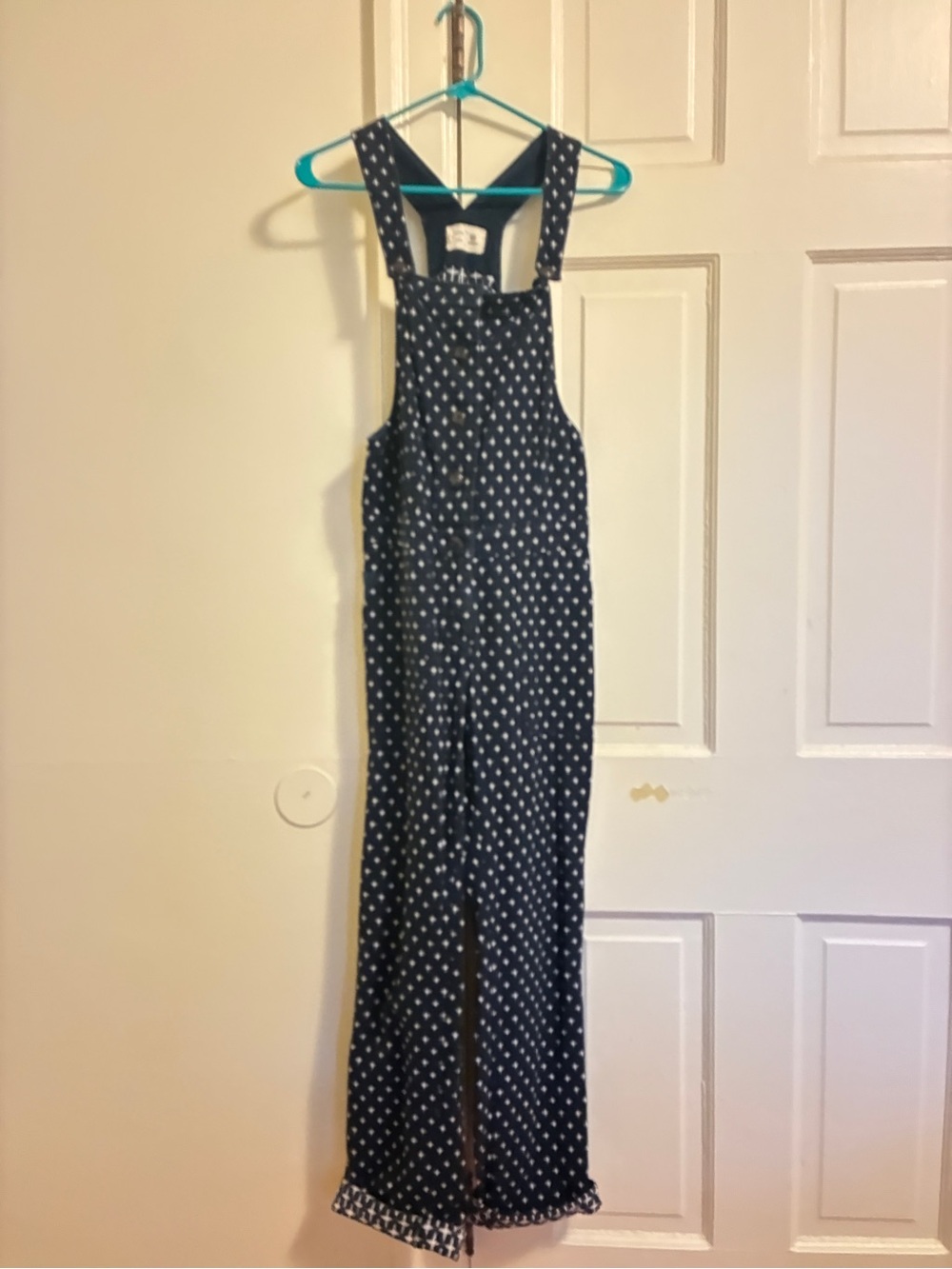 Anthropologie Women's Overall Jumpsuit - Navy
